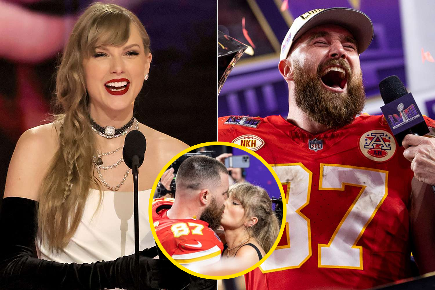 Travis Kelce Said 3 Words To Taylor Swift After Winning The Super Bowl ...