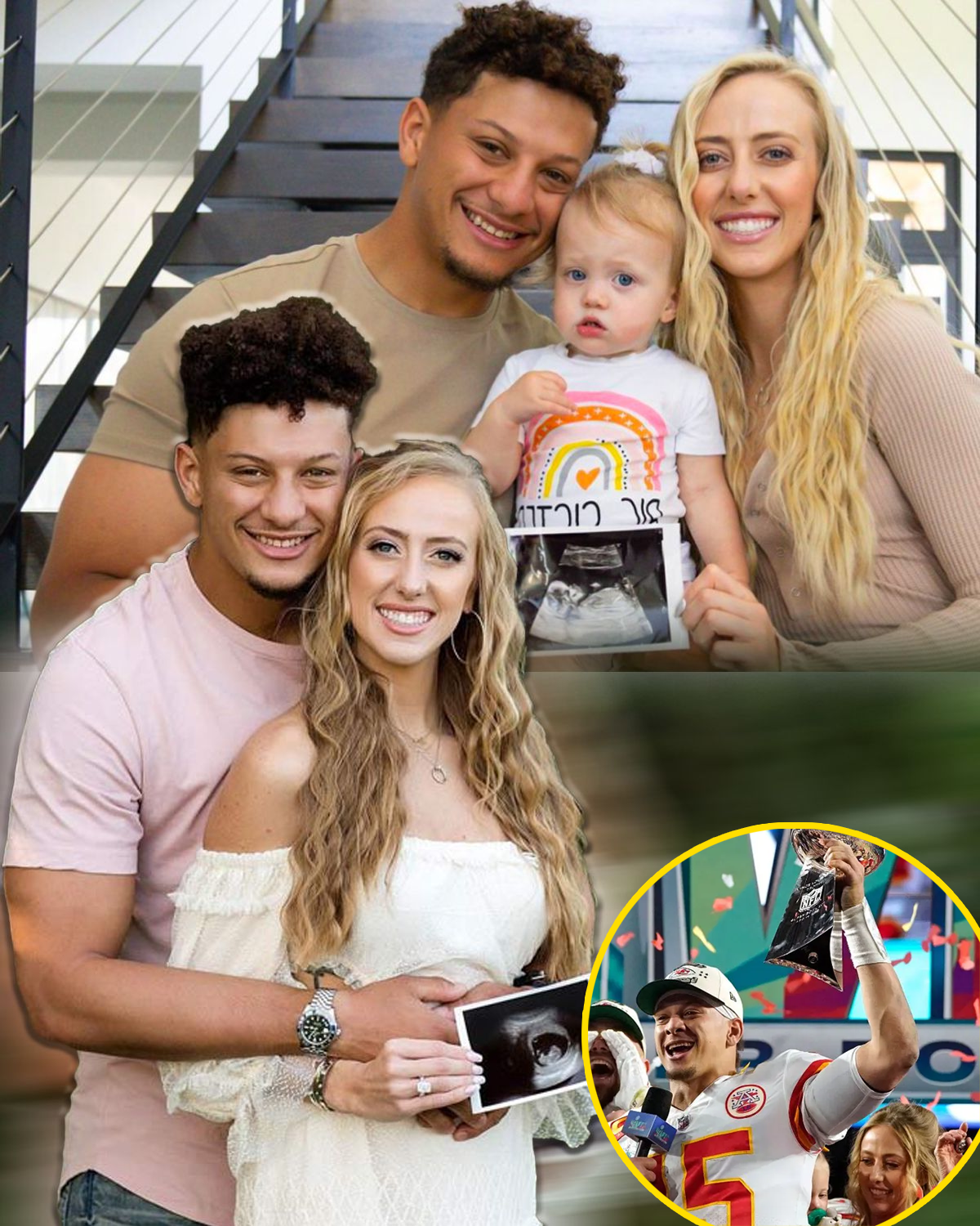 double congratulation , Patrick Mahomes has officially confirmed that ...