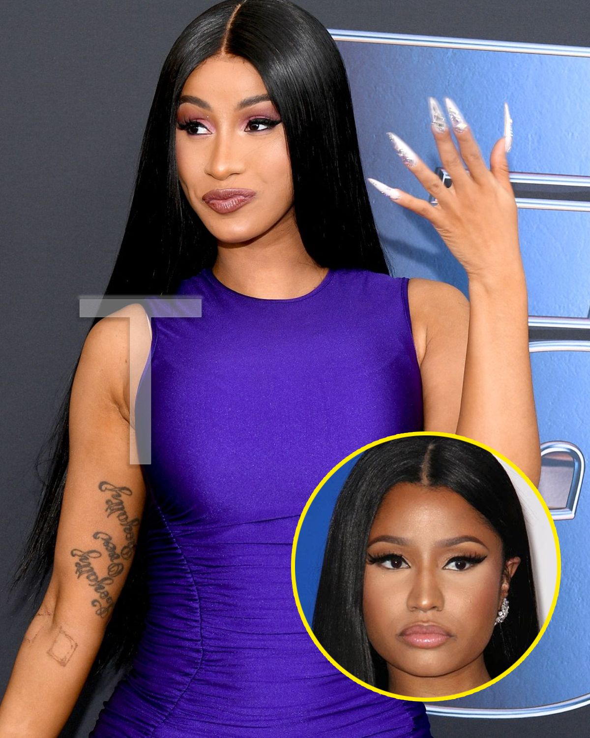 Cardi B Responds To Fans Who Claim She Stole Nicki’s Look … ‘That B**CH ...