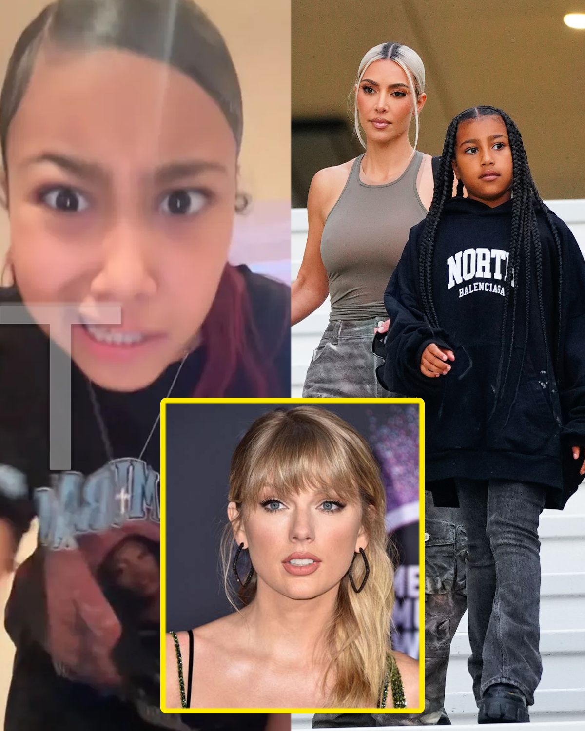 North West, 10, takes ‘messy’ swipe at Taylor Swift on TikTok, fans say