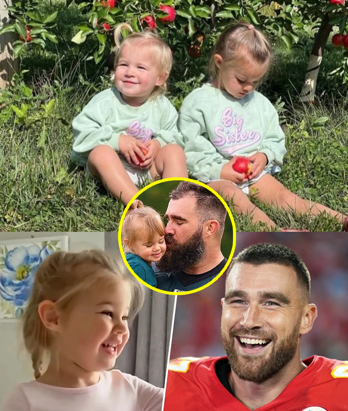 Jason Kelce Share adorable photos of Daughter’s as he wishes his first ...