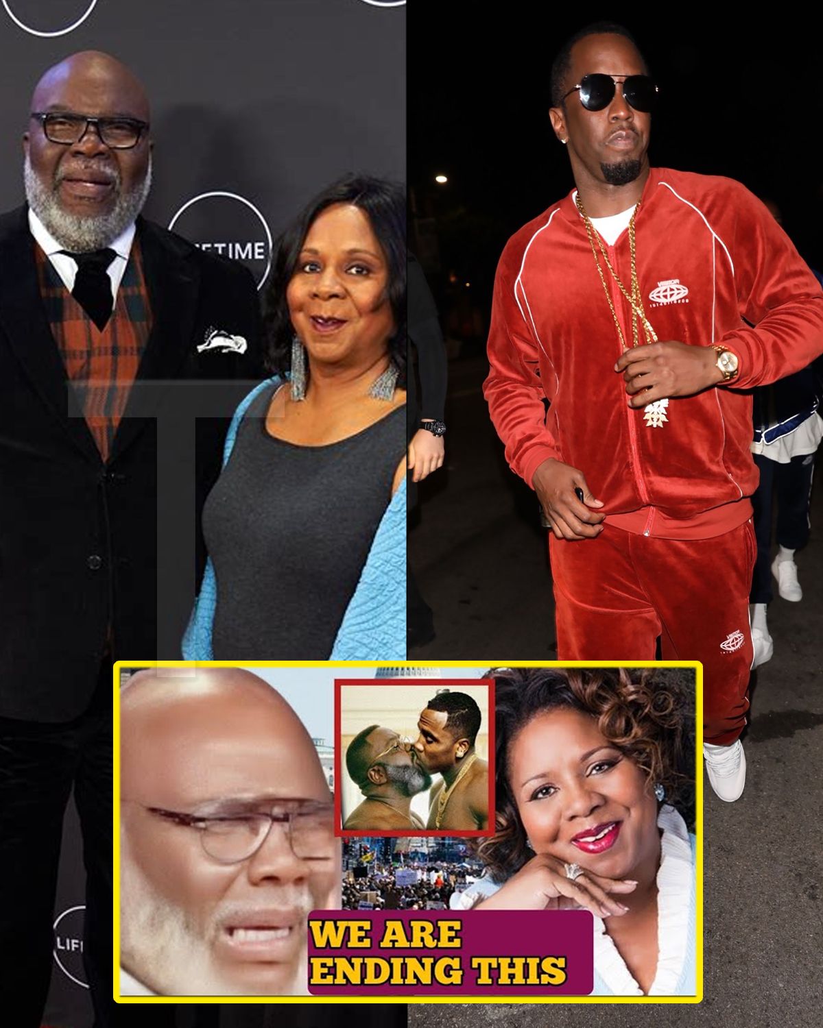 Serita Jakes sign Divorce papers after discovering TD jakes affairs ...