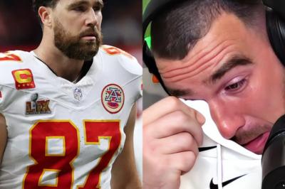 WATCH: Travis Kelce’s traumatized reaction goes viral as Chiefs’ Super Bowl 3-peat dreams gets crushed by Eagles