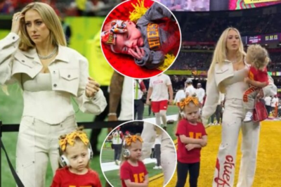 Breaking News: Brittany Mahomes Brings Newborn to the Super Bowl but Faces Epic Mom Fail as Crying Daughter Sterling Refuses to Cooperate for a Photo in Viral Video – Fans Blast Her for ‘Losing Control’