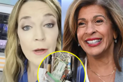 YUCK! Savannah Guthrie throws out Hoda Kotb’s ‘disgusing’ stuff from Today set