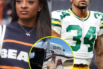 MESSAGE SENT Simone Biles drops five-word message to NFL star husband Jonathan Owens after her multi-million dollar request