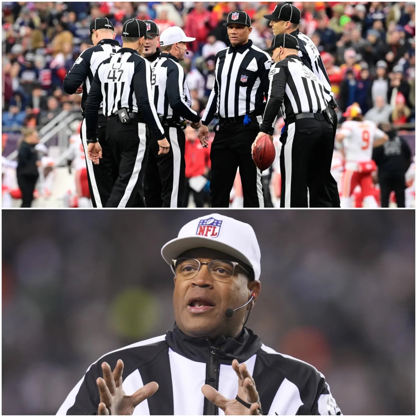 NFL BOMBSHELL The NFL unexpectedly fired three referees, most notably