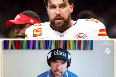 NEW LOOK Travis Kelce in major appearance change on New Heights podcast following brutal Super Bowl loss