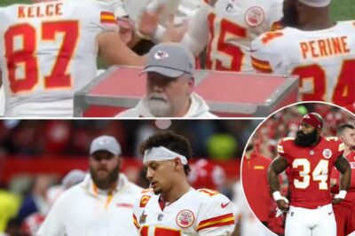 Chiefs star finally speaks out after a gut-wrenching moment caught on camera—Patrick Mahomes walking past him, stone-faced, after the crushing Super Bowl defeat. The clip spread like wildfire, fueling speculation and heartbreak among fans. Now, after days of silence, he’s breaking his own, revealing what really happened in that raw, emotional moment.