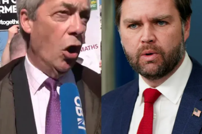 GB News halted for Nigel Farage ‘BREAKING NEWS’ – and JD Vance will be furious