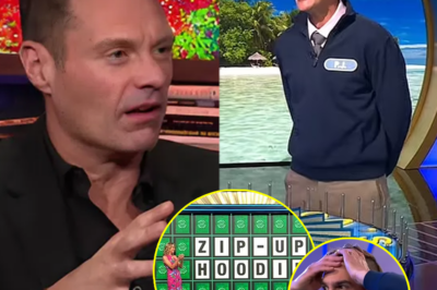 Wheel of Fortune Chaos: Ryan Seacrest Shocked as Contestant is Dubbed ‘Most Annoying Ever’ After Wild Behavior and Yelling Celebrations!